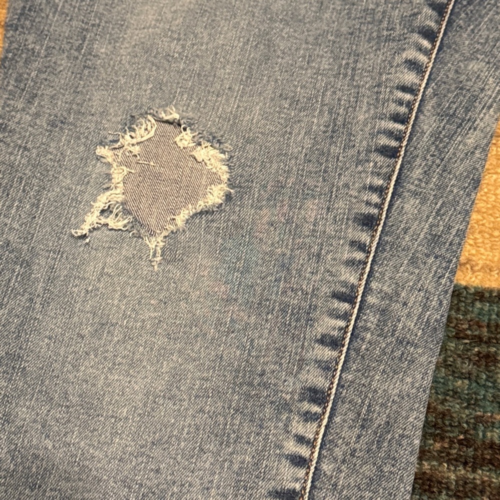 Seven7 Metro Ultra High Rise Skinny Distressed Women Jeans - Picture 6 of 9